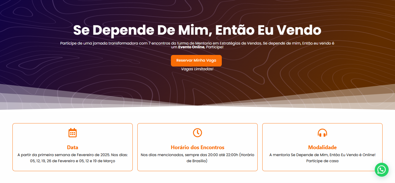 Se Depende de Mim, entao eu vendo