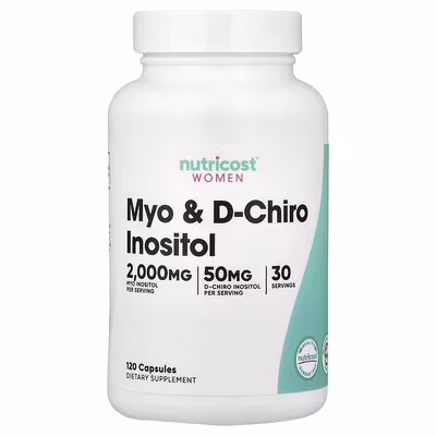 Frasco de Inositol Nutricost