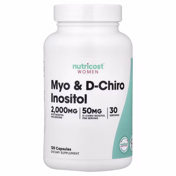 Frasco de Inositol Nutricost