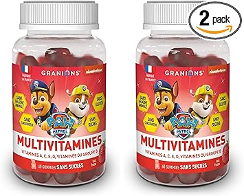 Suplemento multivitamínico infantil sabor morango