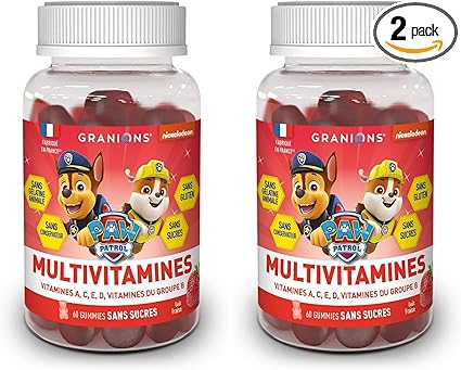 Suplemento multivitamínico infantil sabor morango