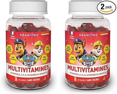 Suplemento multivitamínico infantil sabor morango