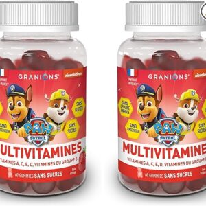 Suplemento multivitamínico infantil sabor morango